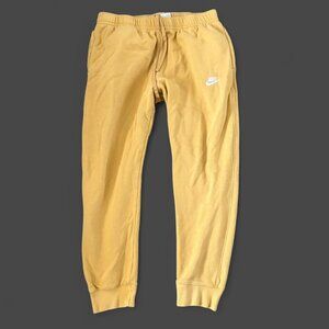 Nike Men yellow joggers Size L #athleisure